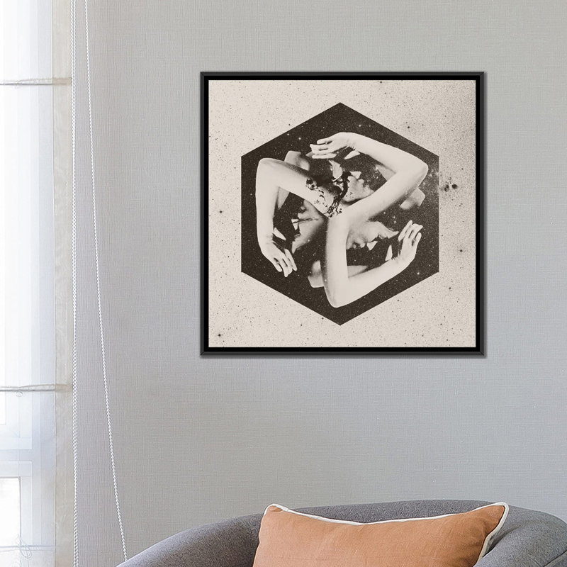 « pogson », impression sur toile tendue, H 12 po x l 12 po x P 0,75 po, Toile tendue, Pas de tapis