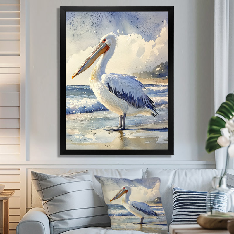 Avantika - Animals Wall Art, Noir, H 20 po x l 12 po, Reproduction encadrée d'une seule photo