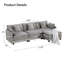 Canapé modulaire en L surdimensionné avec repose-pieds Schmucker-1139157670-1138943907