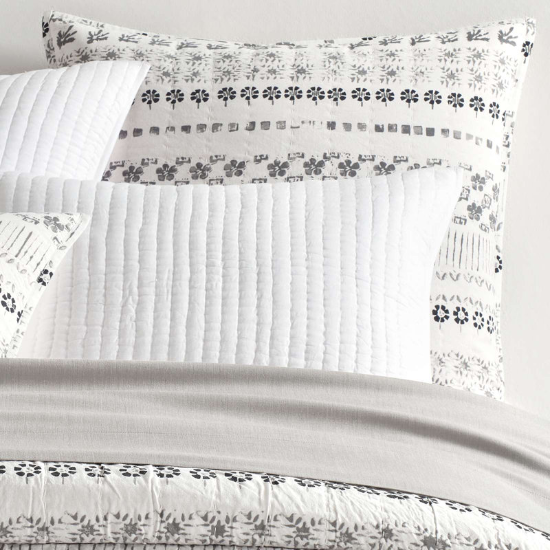 Hawthorn Grey Sham, Euro