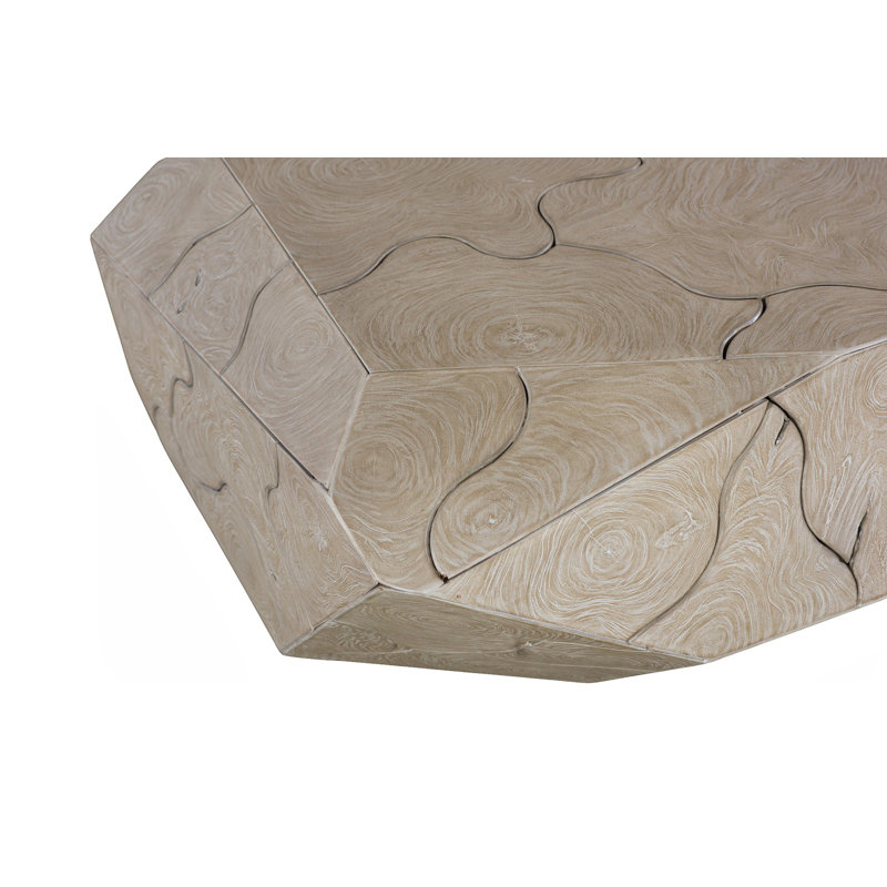 Prism Coffee Table, Oat Finish