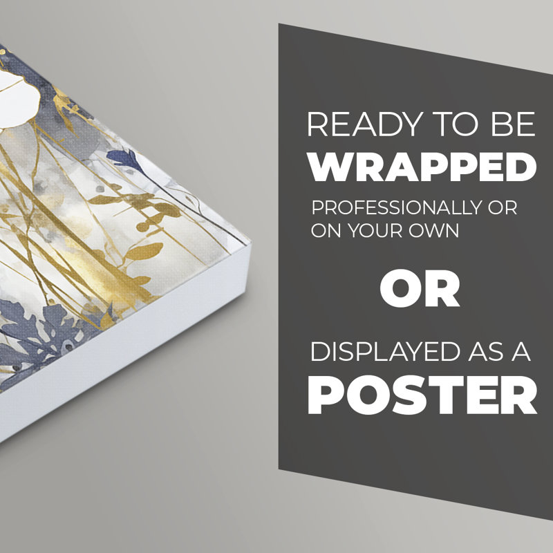 FLORAL Series CCCCLXXVVI - Impression sur toile seulement - NON-CADRE