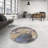 Abstract Indoor Rug-428288580