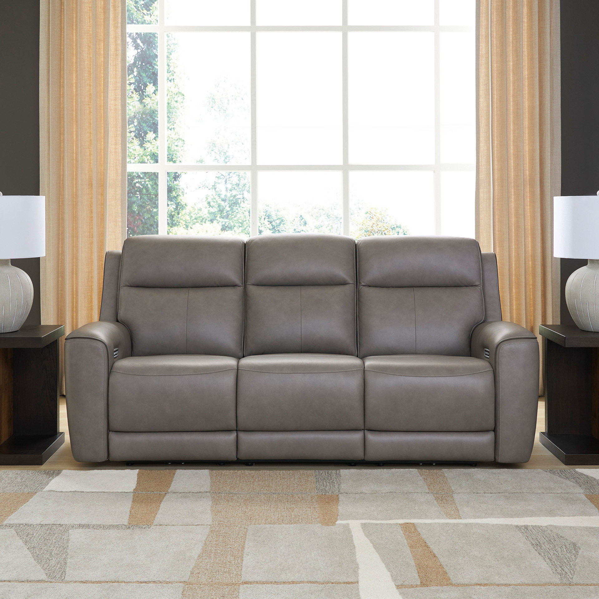 Ebern Designs Valdivia Power Reclining Sofa & Reviews | Wayfair
