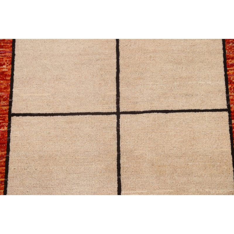 Tapis géométrique Gabbeh Kashkoli