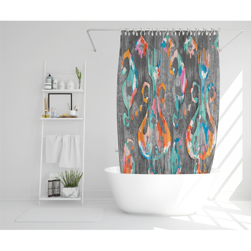 Alejandra Polyester Shower Curtain Set