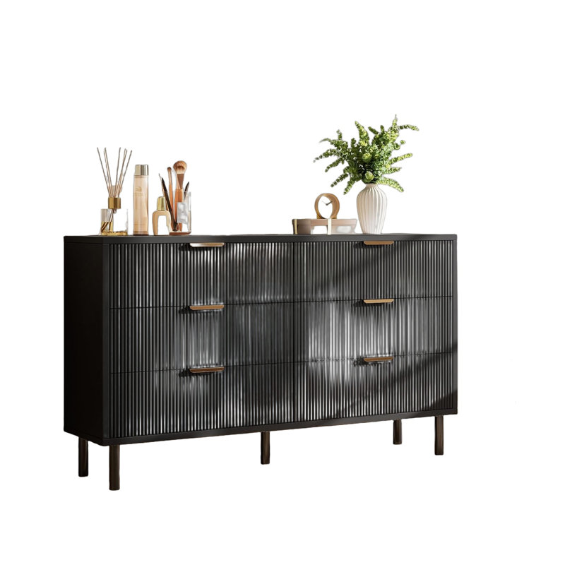 138.9cm W 6 - Drawer Chest of Drawers