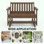 Fauteuil oscillant 48,6 po Adirondack-115734145