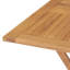 Brodsky 4 - Person Teak Solid Wood Patio Dining Set Square Table