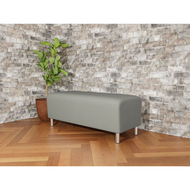 Banc de réception Ravenna, Acier brossé, Patriot Plus