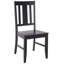 Chaise d'appoint à dossier à lattes Caria Sam-122000951
