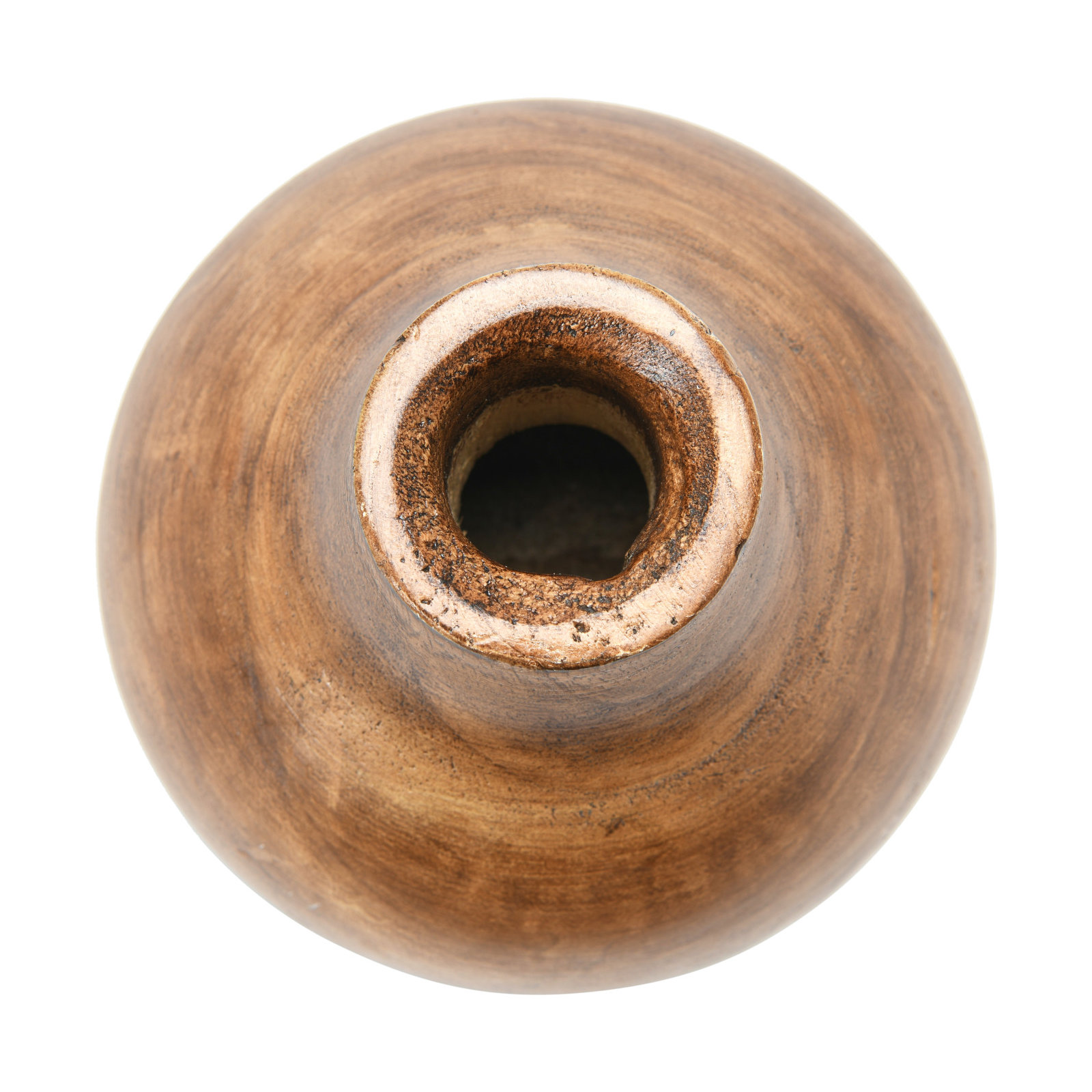 Mylo 8'' Solid Wood Table Vase