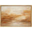 «Golden Amber Abstract Landscape», reproduction d'art sur toile encadrée-2132310062-2132310057