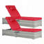 Chaise longue d'extérieur en rotin-1239321341