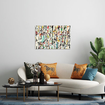 " Pollock Wink V " by Angel Estevez