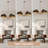 35.4'' Modern Chandelier with Adjustable Chain
