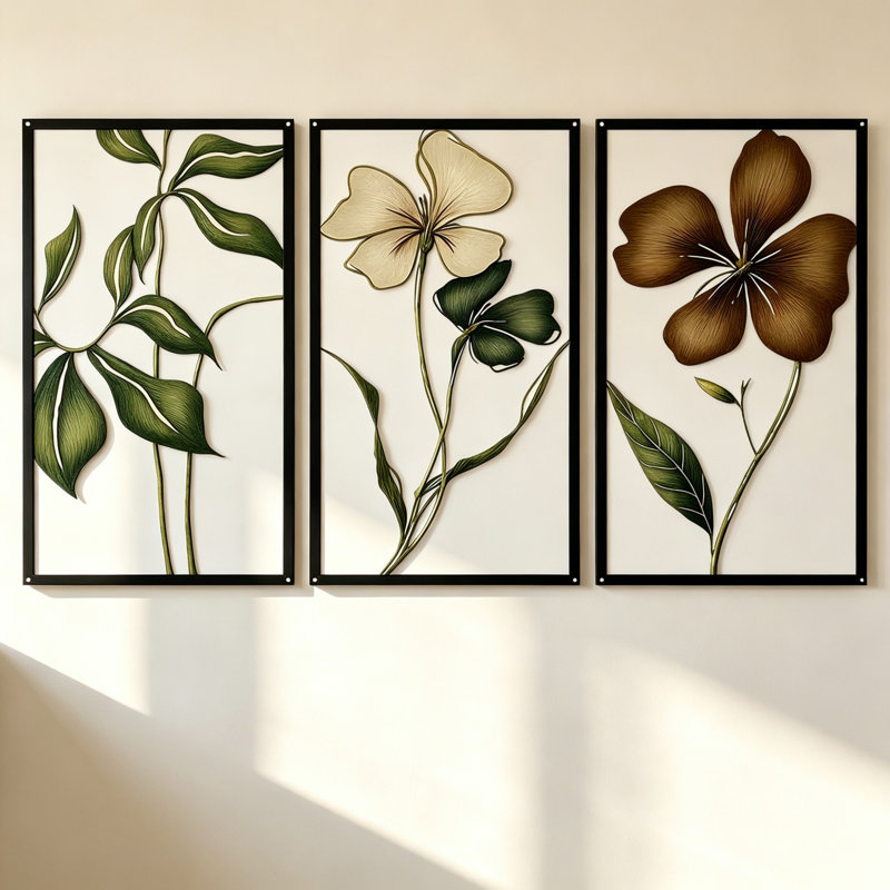 Wall Decor, Green/Brown