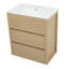 Ensemble de meuble-lavabo double 60 po-71138335