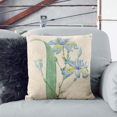 Floral Square Throw Cushion