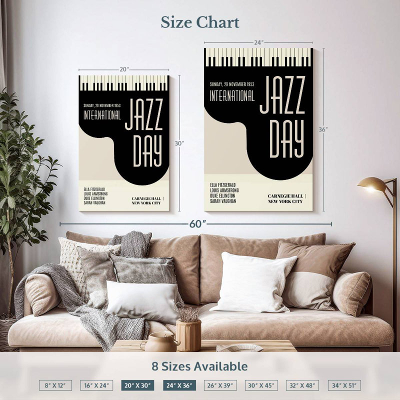 Abarca Jazzy Days, 36" H x 24" W
