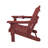 Kahn Folding Adirondack Chair with Cup Holder-903659704