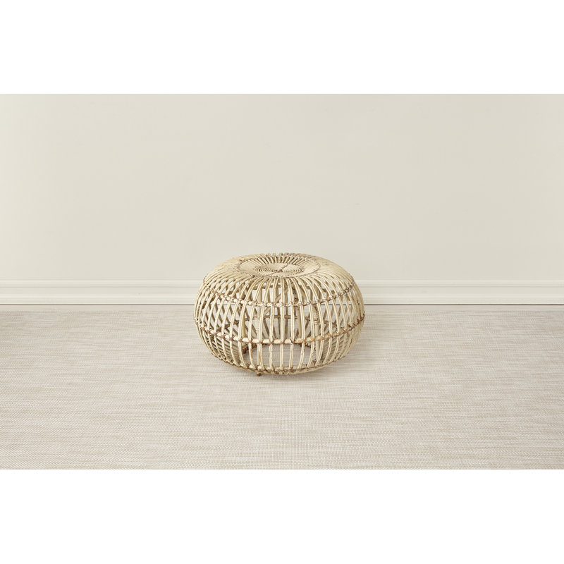 Basketweave Vinyl Indoor / Outdoor Area Rug, Rectangle 118 x 183cm