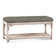 Banc de rangement en osier Summer Retreat