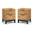 Yonkers 45cm W Bedside Table
