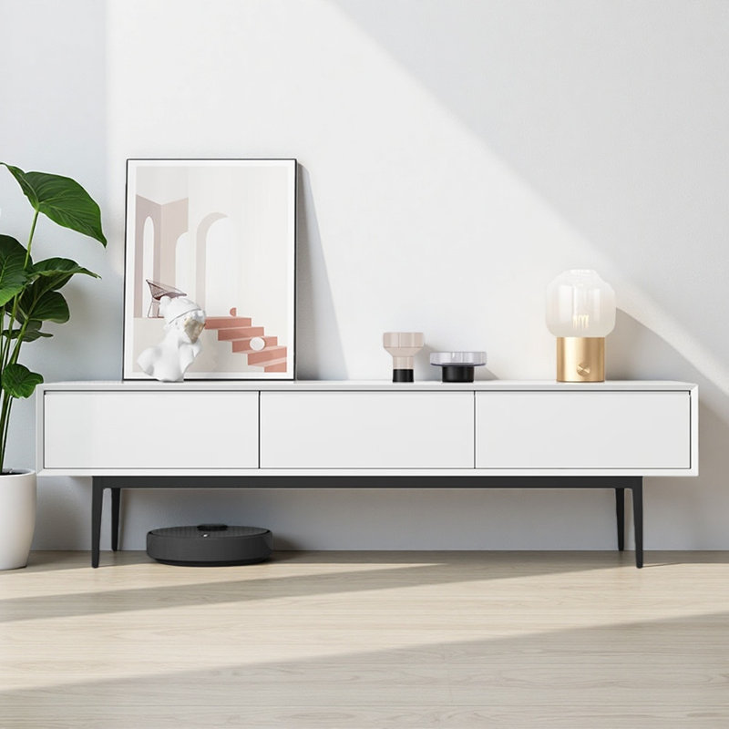 Meuble télé de luxe italien, Blanc