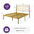Nancarrow Metal Slat Bed-356911234-356911235