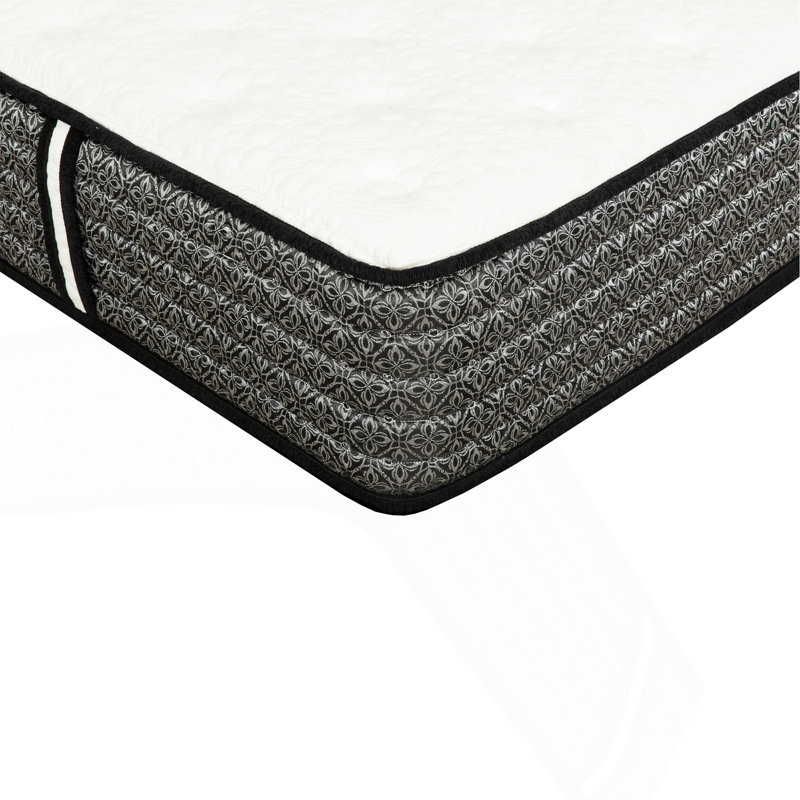 Matelas hybride 12 po, mousse viscoélastique imprégnée de gel et matelas à ressorts ensachés, technologie de refroidissement, transfert à faible mouvement