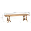 Libourne Pine Solid Wood Dining Table