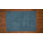 Aaiden Flokati Wool Shag Hand Loomed Denim Blue Rug-12319532