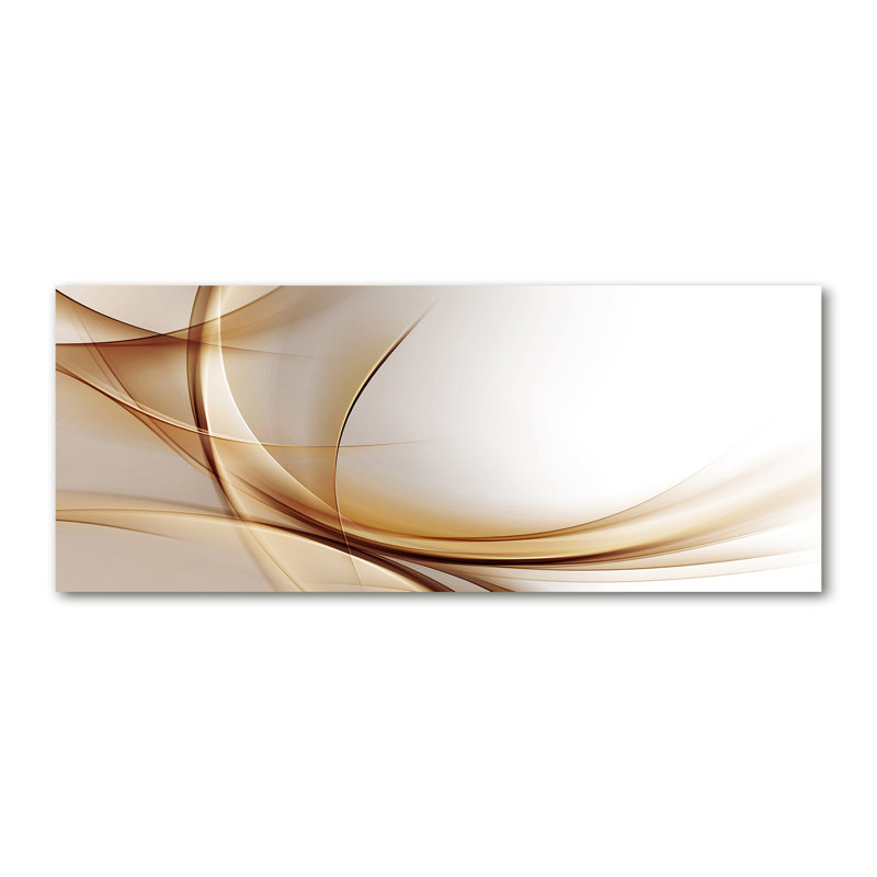 Waves Abstraction - No Frame Print on Canvas