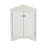 Modern Grey Triangle Cabinet - Adjustable Shelves For Fashionable Home Bathroom With Ample Storage Space-1698397226