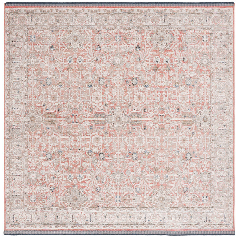 Vivaldi Performance Floral Rug, Square 6'7"