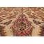 Tapis beige unique de 11 pi 11 po x 14 pi 2 po