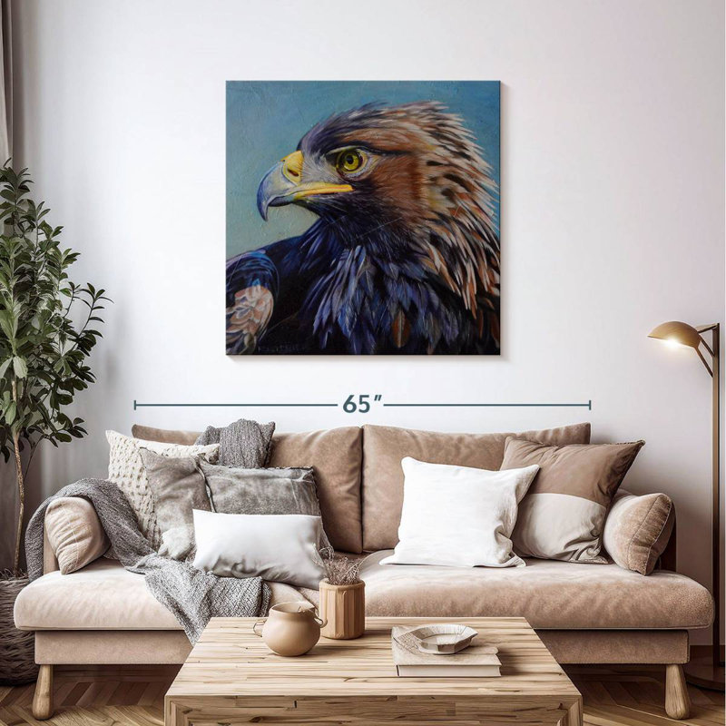 Aigle doré Brampt, H 39 po x l 39 po