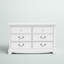 Commode double 6 tiroirs Otta