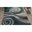 Tapis à motif de tourbillon moderne Aliodja-2038312894