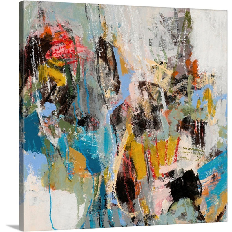 Reproduction d’art sur toile, "Adelaide" par Jeffrey Tover, H 12 po x l 12 po x P 1,25 po, Toile tendue