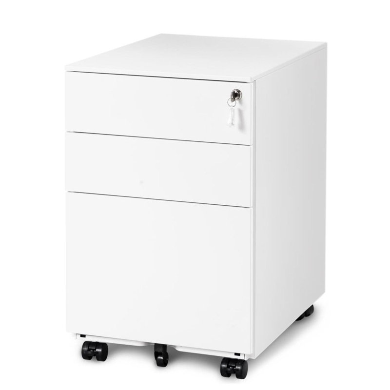 Arlott 52cm Wide 3 -Drawer File Cabinet