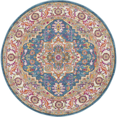 Floral Power Loom Rug
