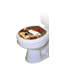 Décalcomanie de siège de toilette Holiday Jolly Bulldog - couvercles de toilette en vinyle-14732026