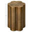 Table de bout en laiton Lotus-129907342