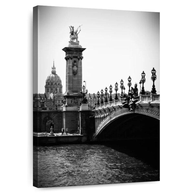 Lilie Alexandre III Bridge I, 45" H x 30" W