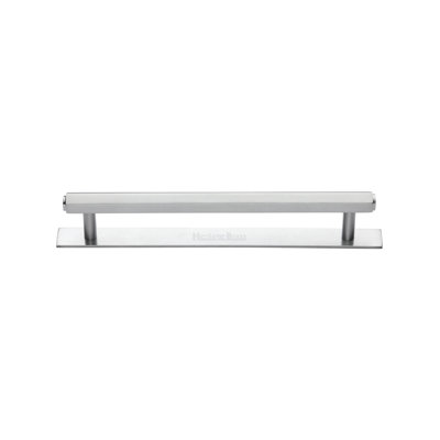 Heritage Brass Heritage Cabinet Pull Hexagonal Design with Plate