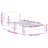 vidaXL Bed Frame Dover Light Grey 100x203 cm Velvet-1850316371-1850316373