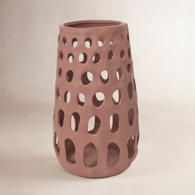 Ceramic Lantern Candle Holder