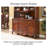 60-inch Solid Rubberwood Standard Pantry Cabinet